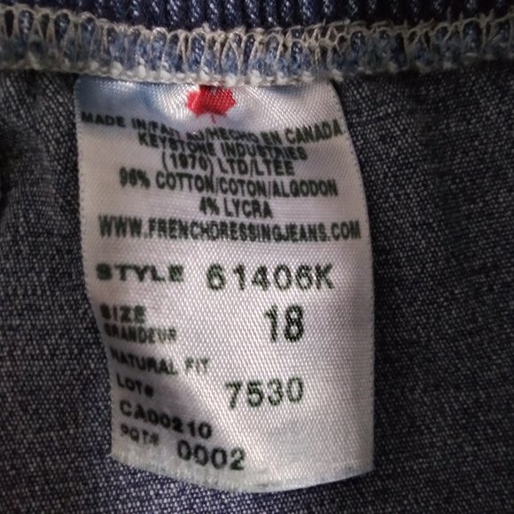 French Dressing Size 18 Ladies Jeggings - Picture 6 of 6